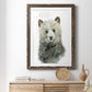 Forest Fur Baby Bear - Premium Framed Print - Distressed Barnwood Frame - Ready to Hang