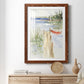 Sketchy Pier - Barnwood Framed Art Print