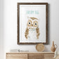 Dream Big Owl - Premium Framed Print - Distressed Barnwood Frame - Ready to Hang