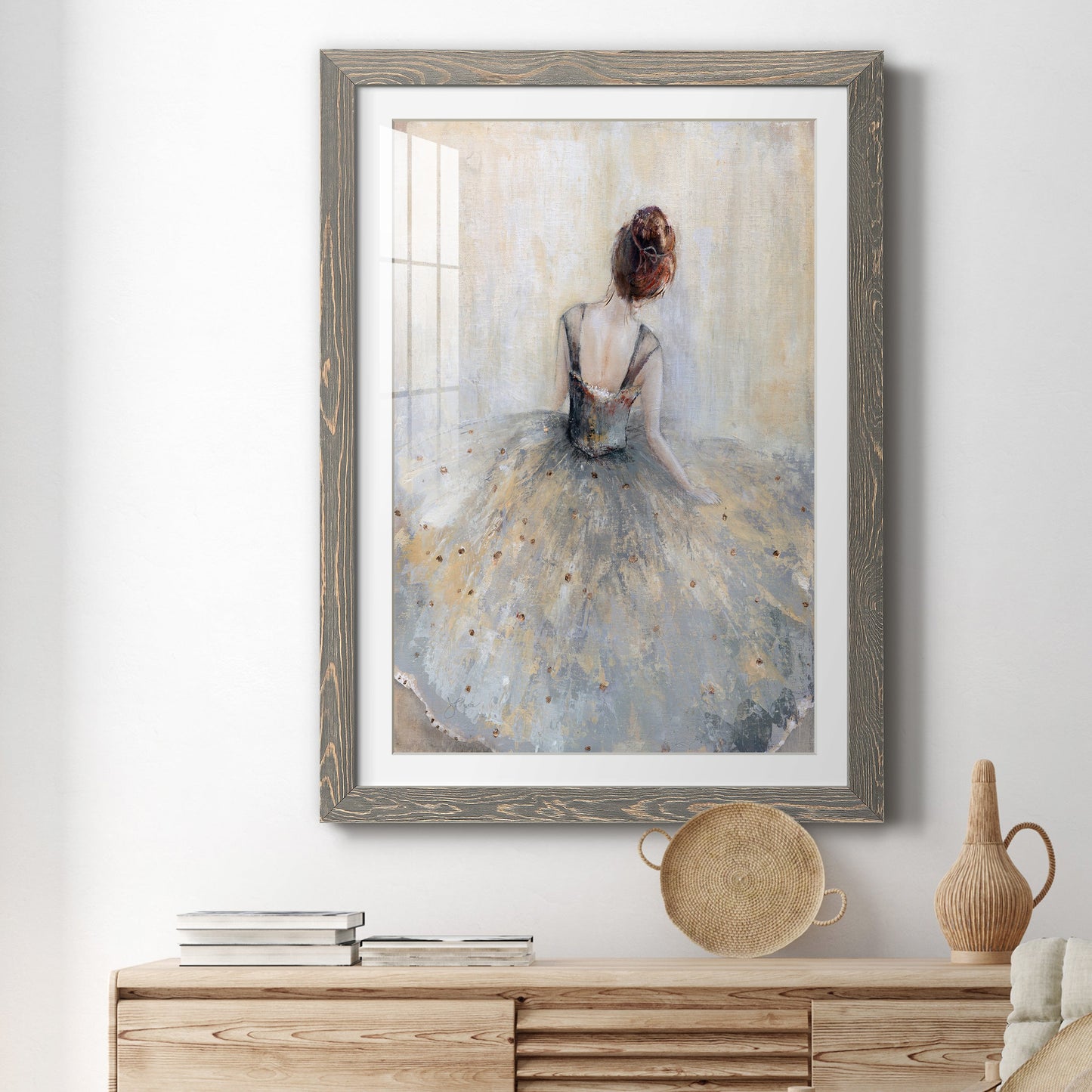 Beautiful Contemplation - Premium Framed Print - Distressed Barnwood Frame - Ready to Hang