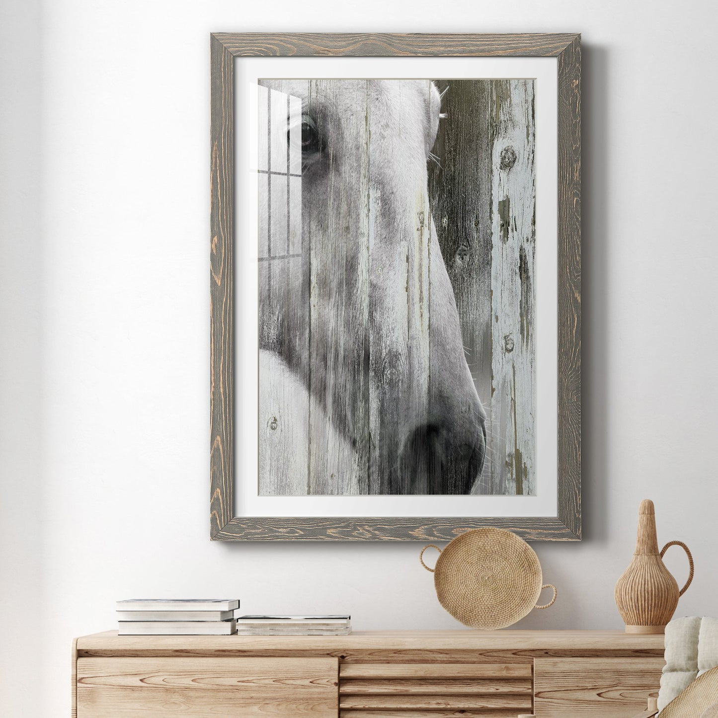 Contemplation - Premium Framed Print - Distressed Barnwood Frame - Ready to Hang