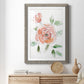 Rose Contour - Barnwood Framed Art Print