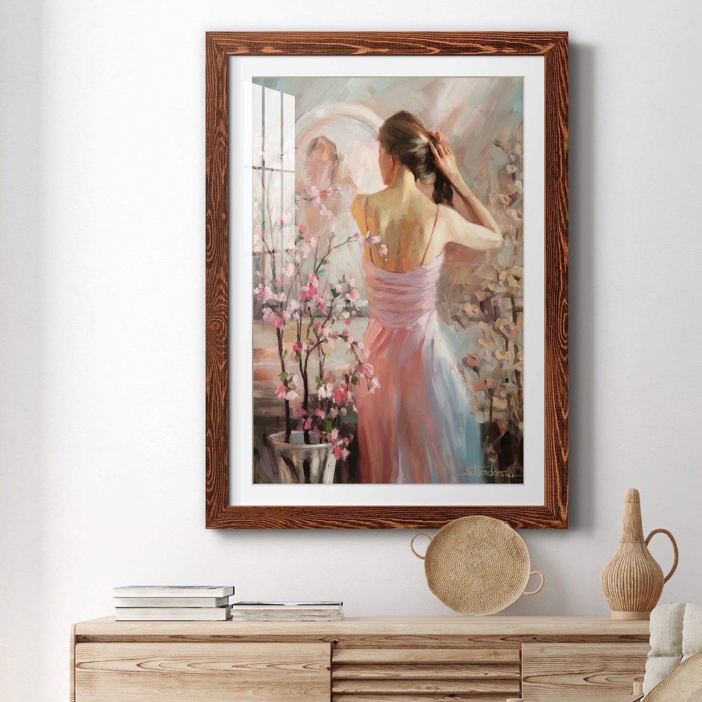 Evening Ahead - Premium Framed Print - Distressed Barnwood Frame - Ready to Hang