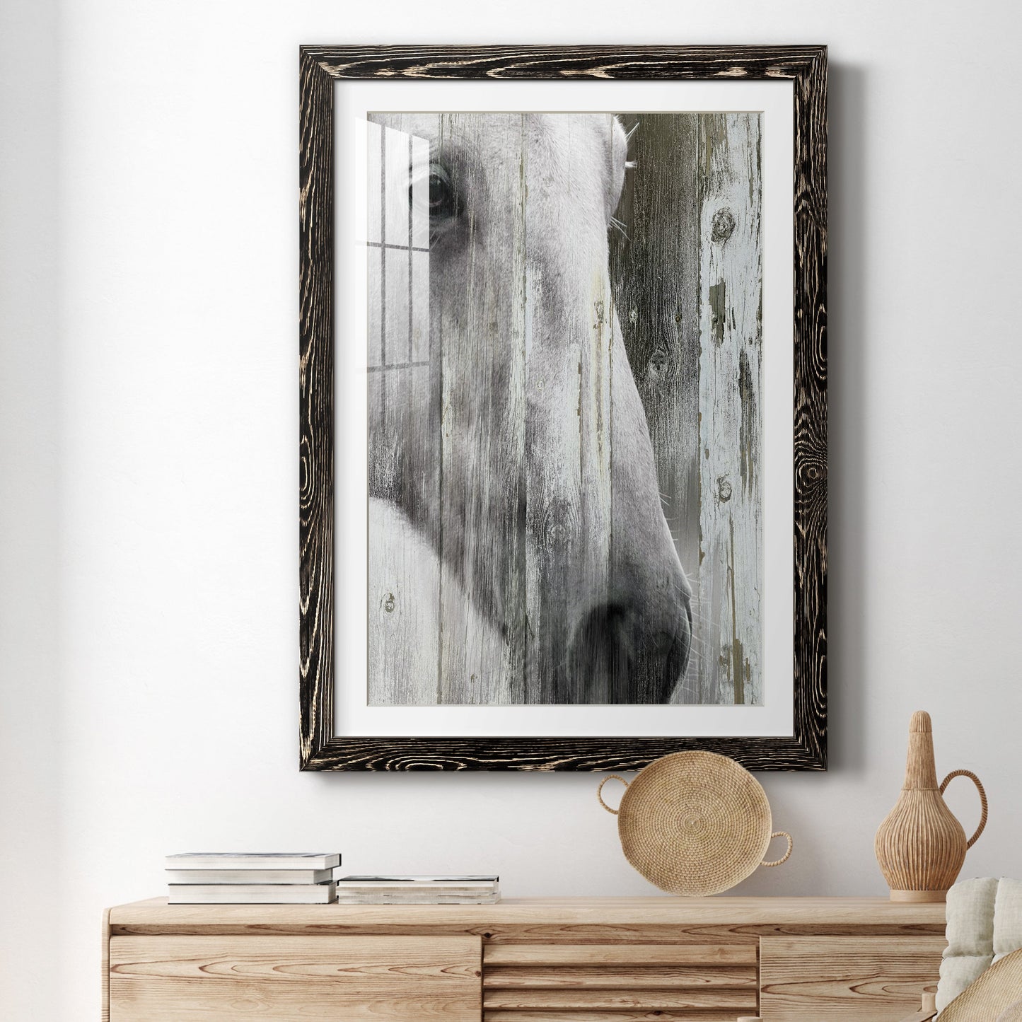 Contemplation - Premium Framed Print - Distressed Barnwood Frame - Ready to Hang