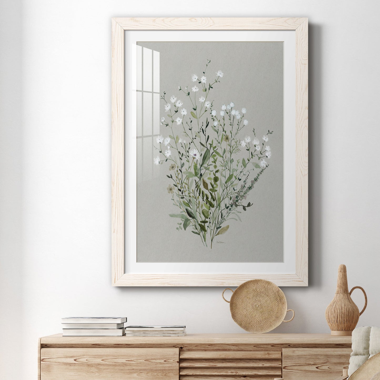 Bouquet of Grace II - Premium Framed Print - Distressed Barnwood Frame - Ready to Hang