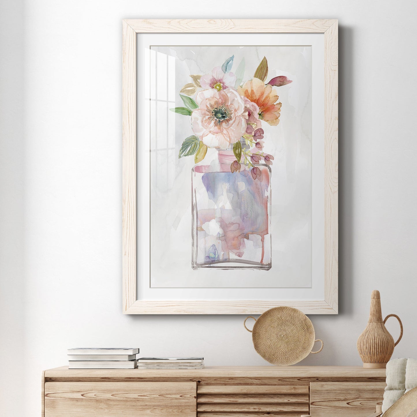 Mini Bouquet II - Premium Framed Print - Distressed Barnwood Frame - Ready to Hang