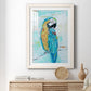 Island Parrot I - Premium Framed Print - Distressed Barnwood Frame - Ready to Hang