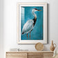 Great Blue Heron I - Premium Framed Print - Distressed Barnwood Frame - Ready to Hang