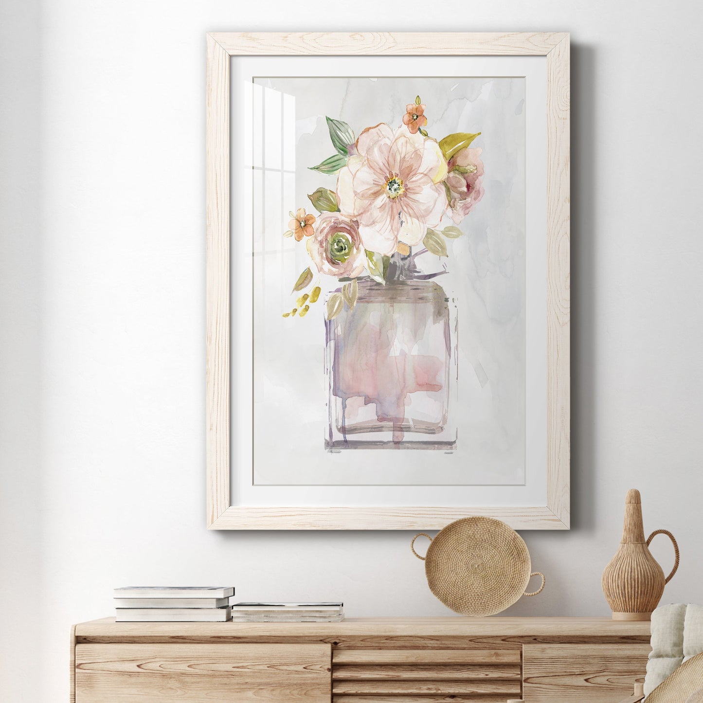 Mini Bouquet I - Premium Framed Print - Distressed Barnwood Frame - Ready to Hang