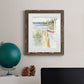 Sketchy Pier - Barnwood Framed Art Print