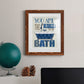 Bubble Bath - Premium Framed Print - Distressed Barnwood Frame - Ready to Hang