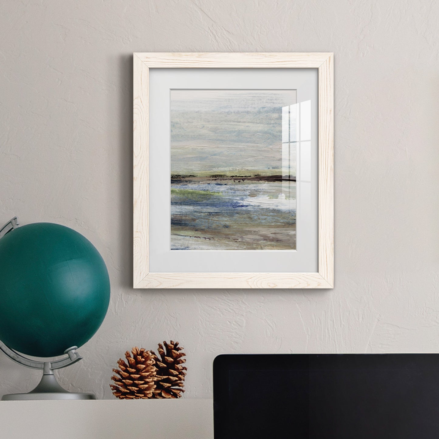 Wetlands II - Premium Framed Print - Distressed Barnwood Frame - Ready to Hang