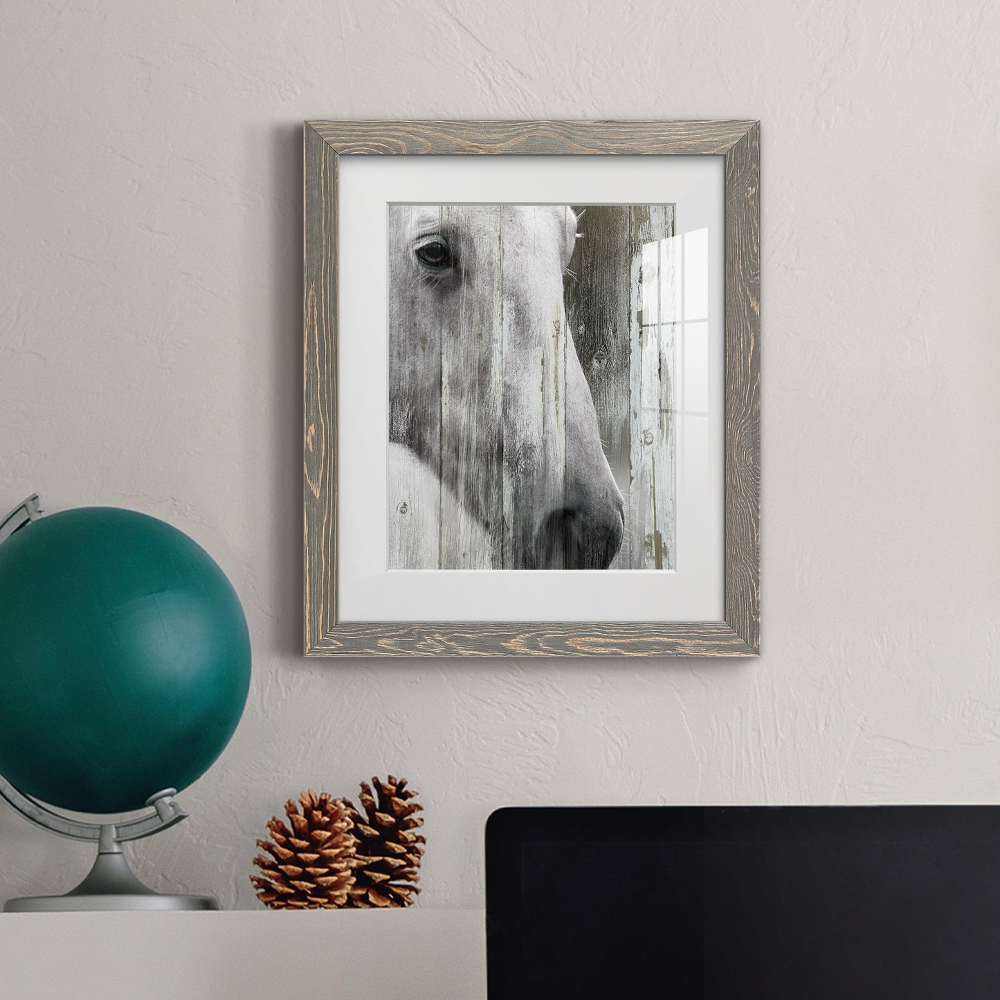 Contemplation - Premium Framed Print - Distressed Barnwood Frame - Ready to Hang