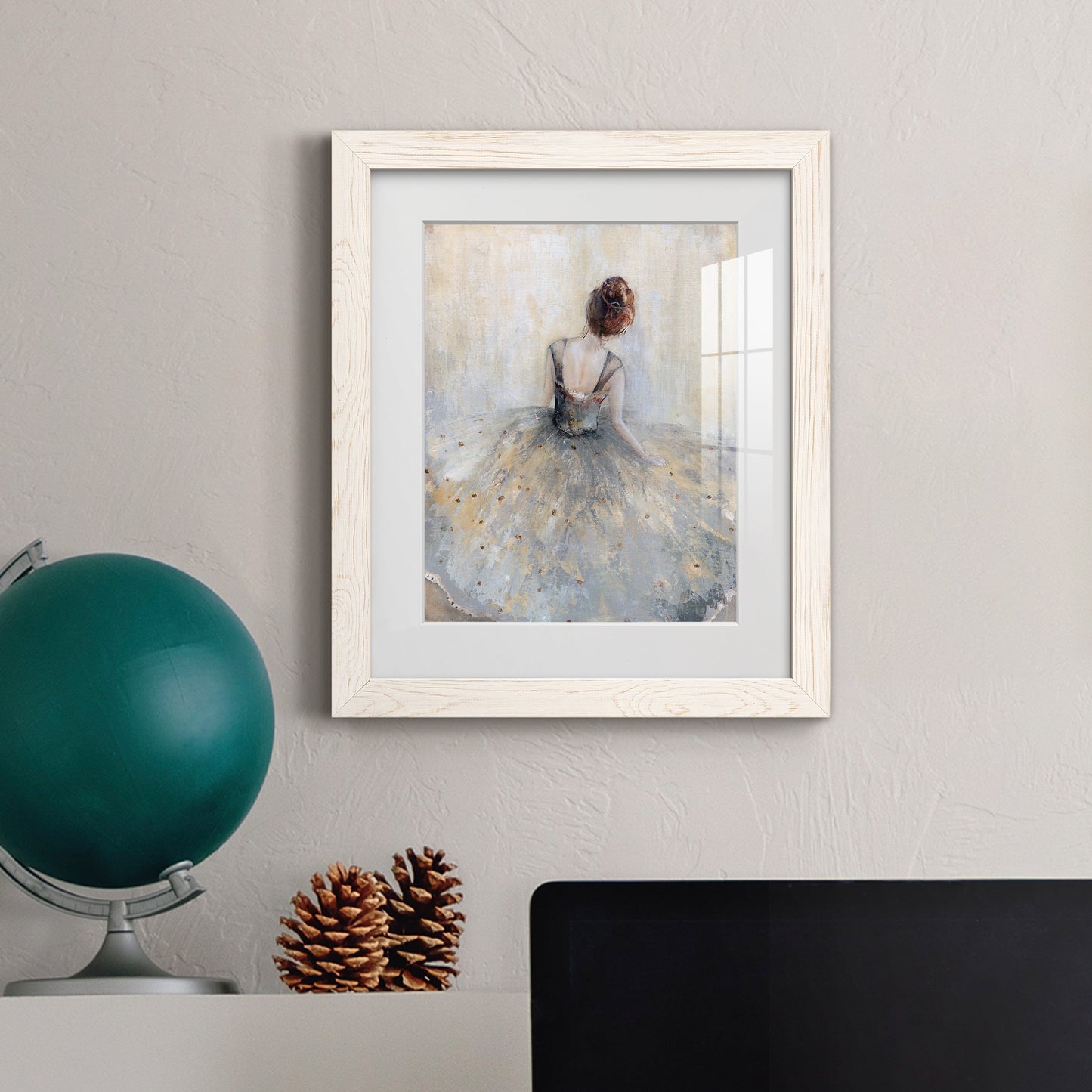 Beautiful Contemplation - Premium Framed Print - Distressed Barnwood Frame - Ready to Hang