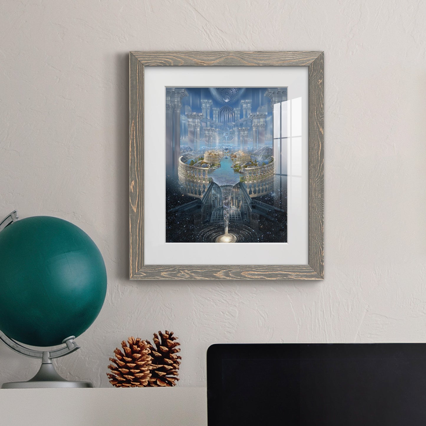 Solace - Premium Framed Print - Distressed Barnwood Frame - Ready to Hang