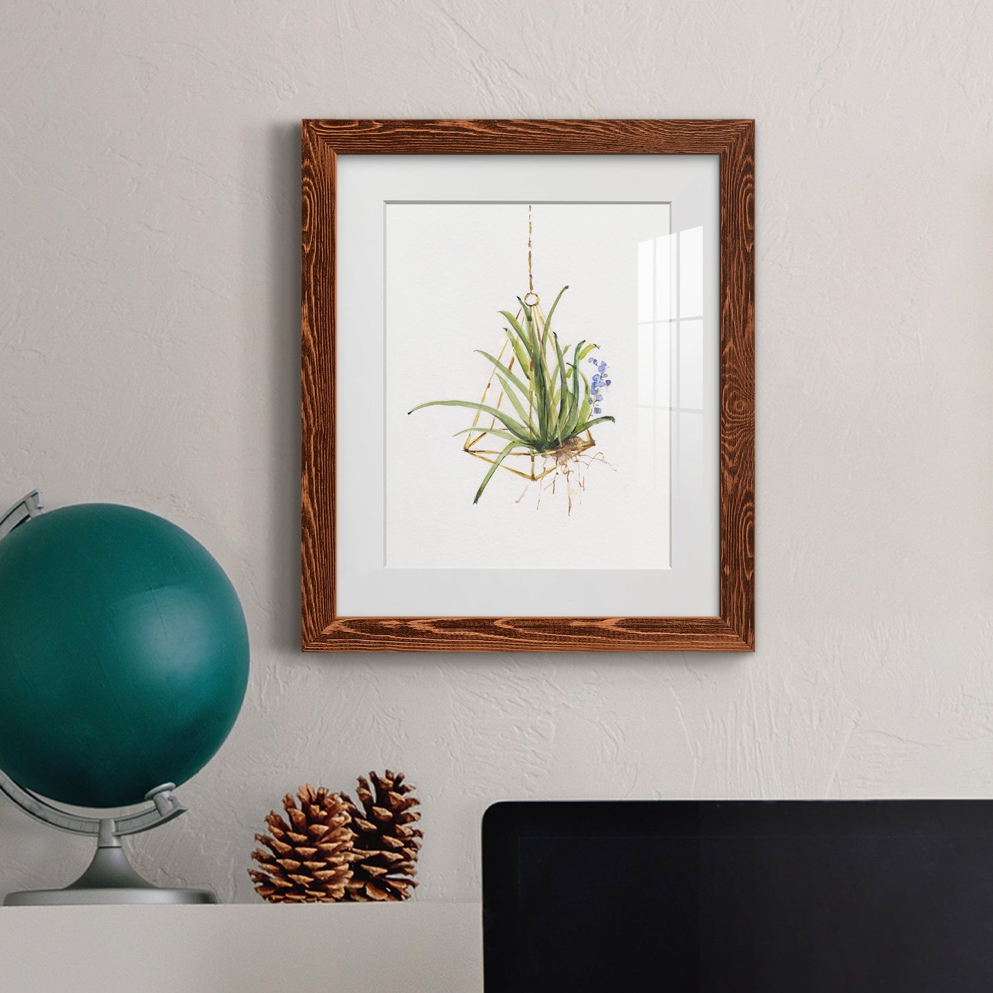 Gardenaire II - Premium Framed Print - Distressed Barnwood Frame - Ready to Hang