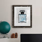 Blue Wash Perfume - Premium Framed Print - Distressed Barnwood Frame - Ready to Hang