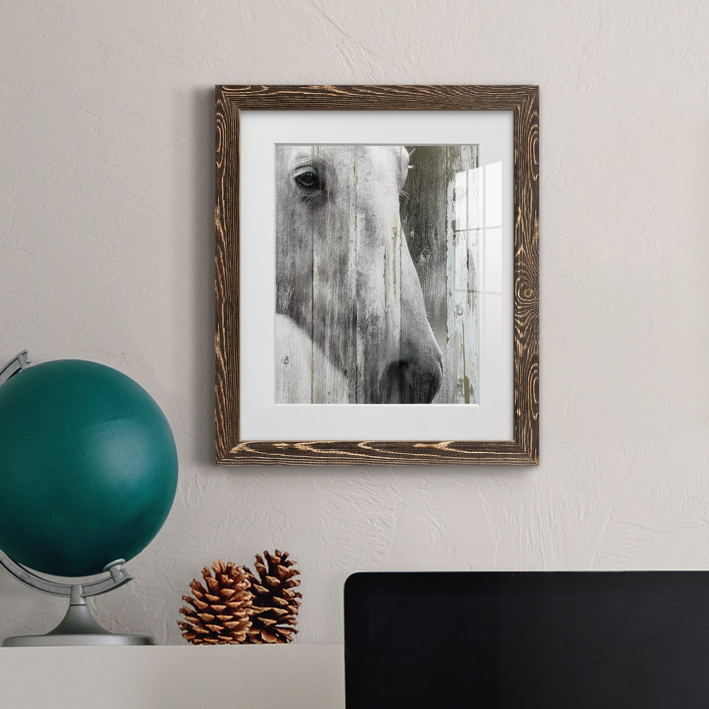 Contemplation - Premium Framed Print - Distressed Barnwood Frame - Ready to Hang