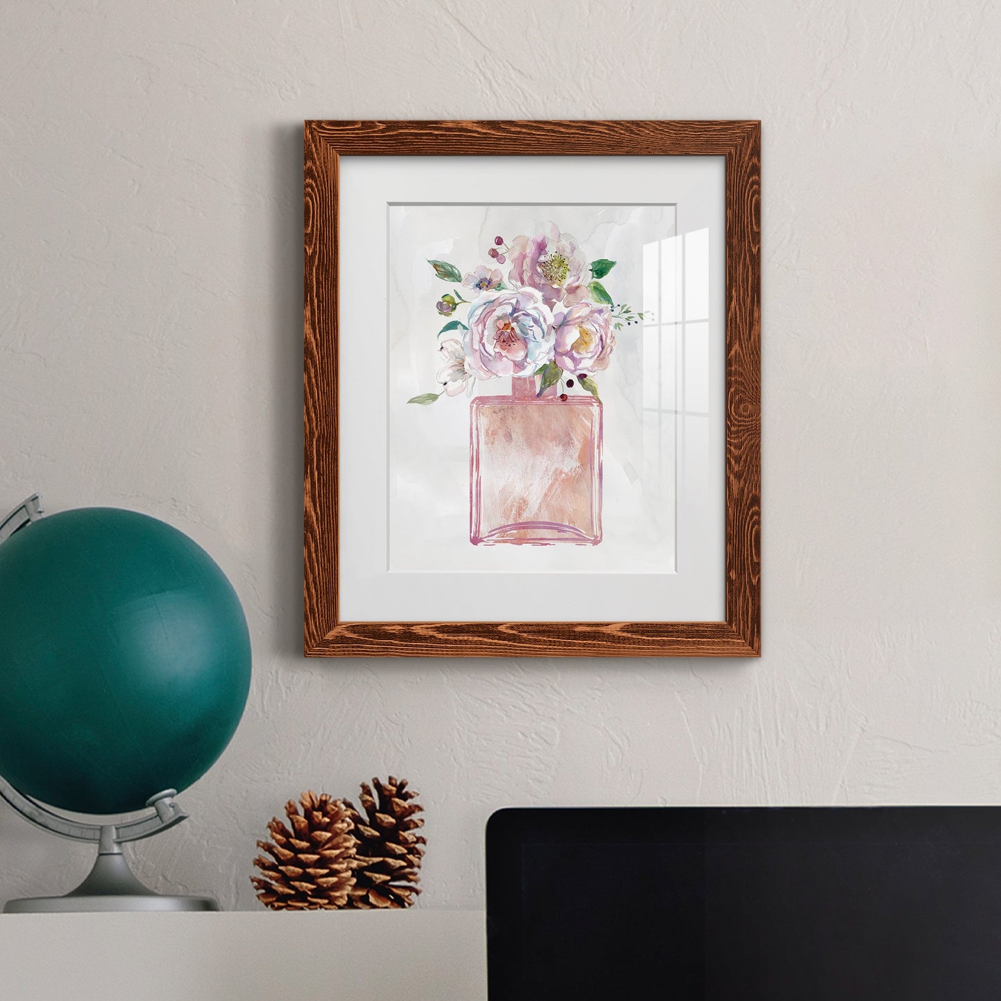 Fragrance of Summer I - Premium Framed Print - Distressed Barnwood Frame - Ready to Hang