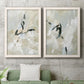 Scribble Veil I - Premium Framed Canvas 2 Piece Set - Ready to Hang