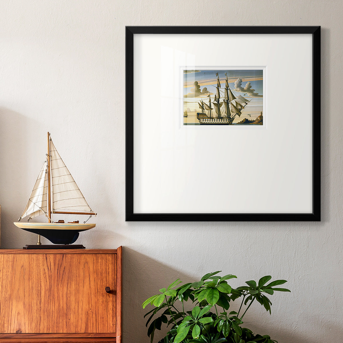 Frigate Premium Framed Print Double Matboard