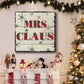 Mrs. Claus-Premium Gallery Wrapped Canvas - Ready to Hang