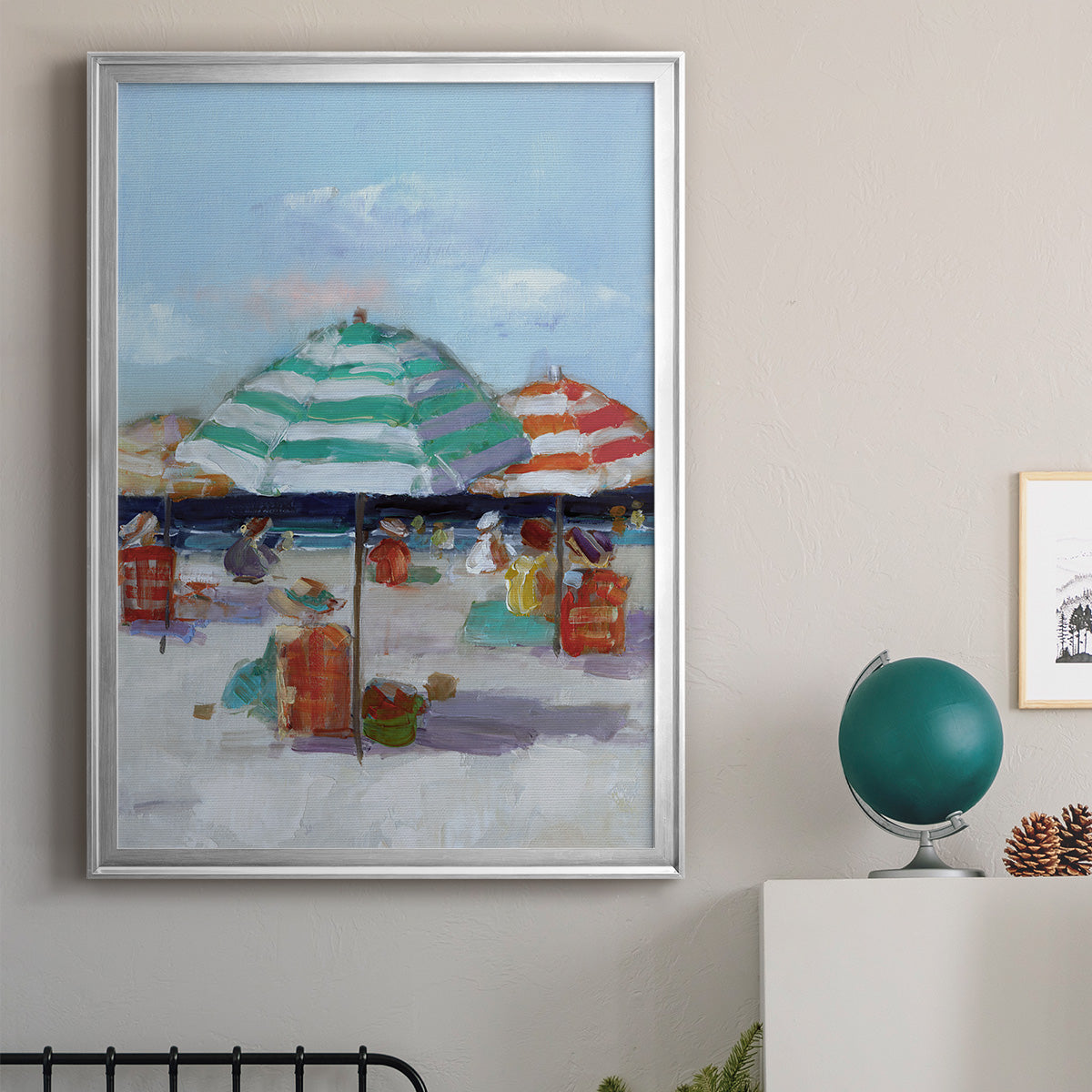 A Day Dream I - Modern Framed Canvas Print