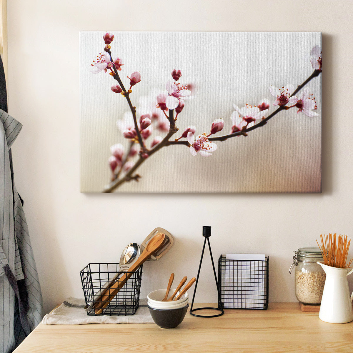 Cherry Blossom Study I Premium Gallery Wrapped Canvas - Ready to Hang