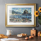 Evening in Cannon Beach Premium Framed Print - Ready to Hang