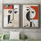 Faces of A Century III - Premium Framed Canvas 2 Piece Set - Ready to Hang