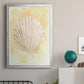 Salty Seashell II - Modern Framed Canvas Print