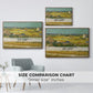 The Harvest, 1888 - Floater Framed Canvas Print