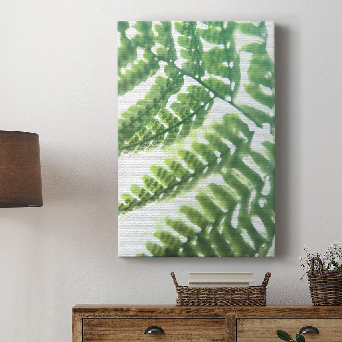 UA Fern Glow II Premium Gallery Wrapped Canvas - Ready to Hang