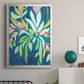 Blue Tropics IV - Modern Framed Canvas Print