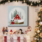 Snow Globe Village II-Premium Gallery Wrapped Canvas - Ready to Hang