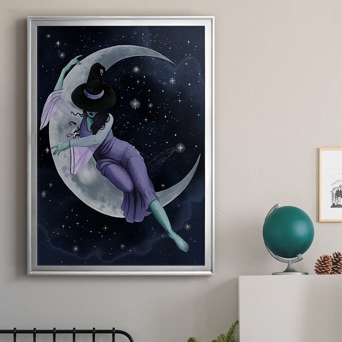 Star Sorceress II - Modern Framed Canvas Print