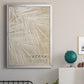 Ocean Calling Palms - Modern Framed Canvas Print