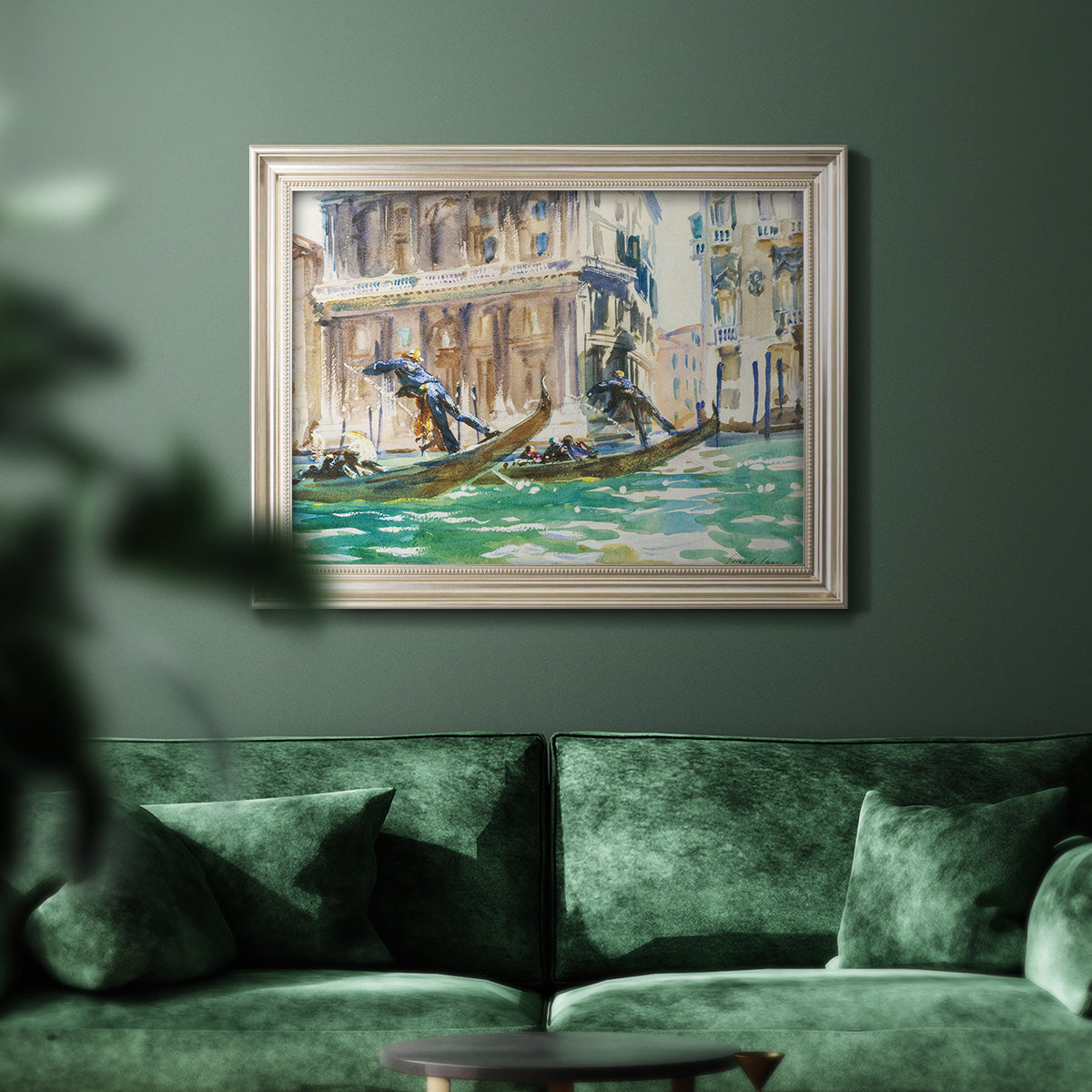 View of Venice, 1906 - Ornate Framed Canvas Print