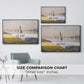 Evening Calm, Concarneau, Opus 220, 1891 - Floater Framed Canvas Print