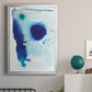 Spare Blue II - Modern Framed Canvas Print