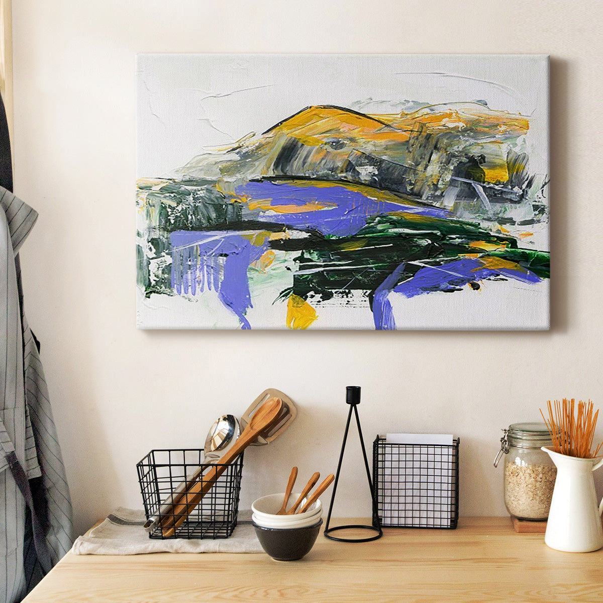 Silent Mountain V - Canvas Art Print