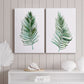 Sage Frond I Premium Gallery Wrapped Canvas - Ready to Hang - Set of 2 - 8 x 12 Each