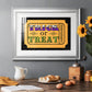 Trick or Treat Ticket Premium Framed Print - Ready to Hang