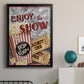 Movie Night I - Modern Framed Canvas Print