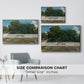 Fontainebleau: Oak Trees at Bas-Bréau, c. 1830-1835 - Floater Framed Canvas Print