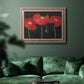 Poppy Trio I Premium Framed Canvas- Ready to Hang