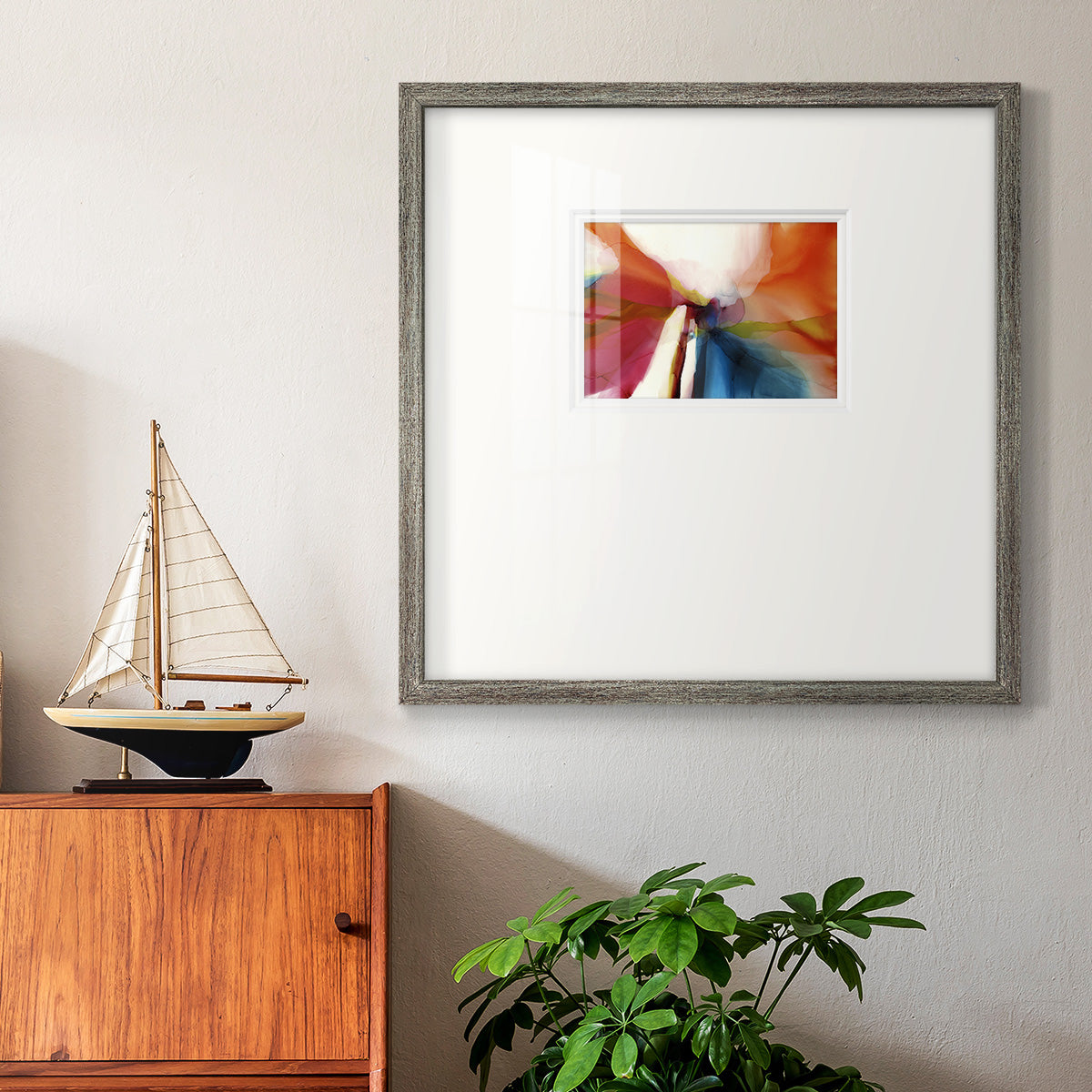 Disconnect Phenomena- Premium Framed Print Double Matboard