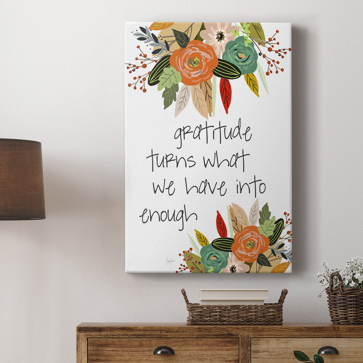 Illustrated Impressions II - Canvas Art Print
