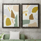 Pastel Splotches I - Premium Framed Canvas 2 Piece Set - Ready to Hang