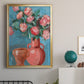 Rosa Blooms I - Modern Framed Canvas Print